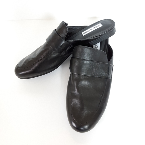 Steve Madden Shoes - Steve Madden Kera slip-on loafer black leather 8